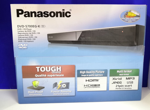 Panasonic und dvd player - cd,